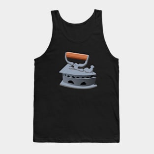 Traditional Charcoal Iron Tank Top